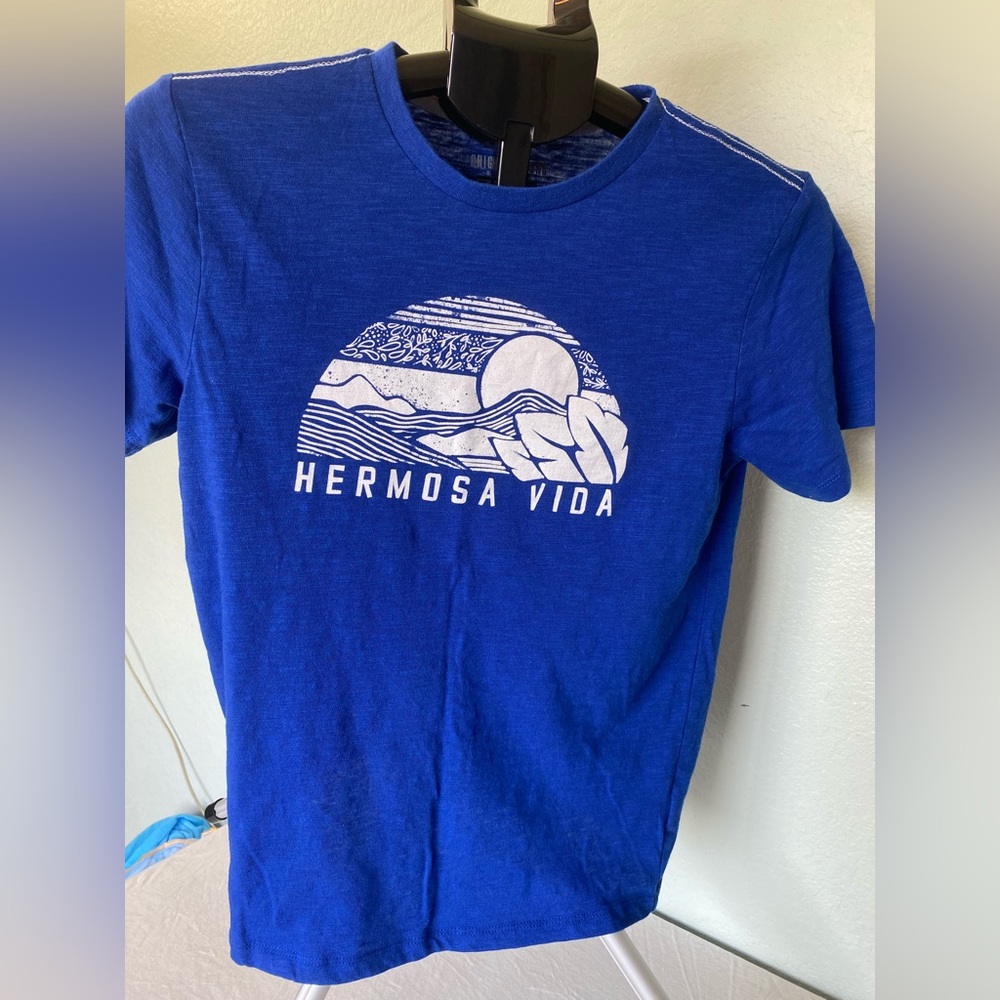 Blue Graphic T-Shirt